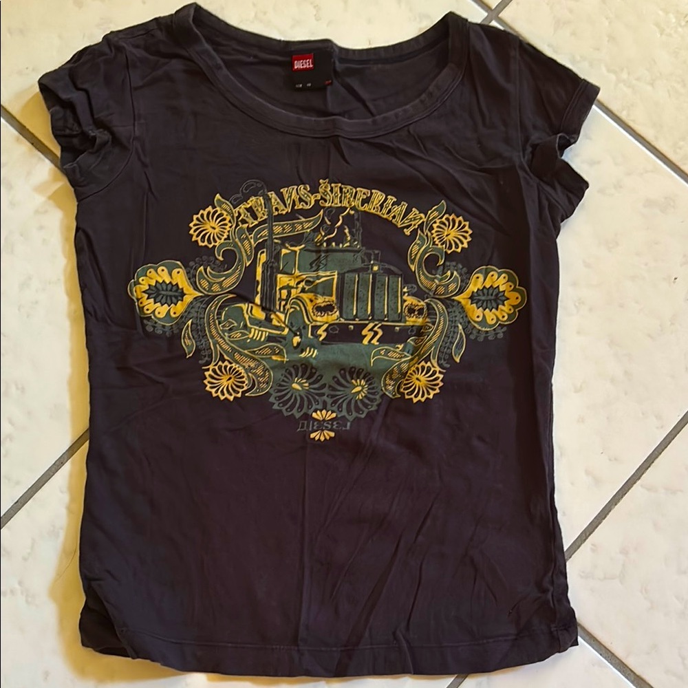 Diesel Vintage Charcoal Tee